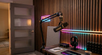 Podcast or Recording Studio — Wood Slat Wall Package